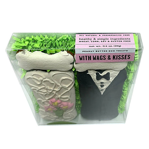 With Wags & Kisses Box: Bride & Groom