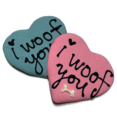 Dog Treats Woof Hearts