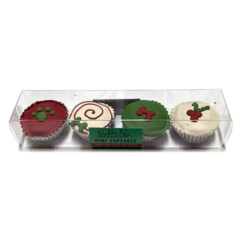 Dog Treats Christmas Mini Cupcake Box